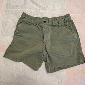 Bearbottom Clothing, Men's Shorts, Size M, 5.5", 97% Cottom, 3% Spandex, Green